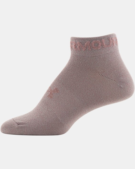Women's UA Essential Low Cut Socks - 6-Pack, Pink, pdpMainDesktop image number 16